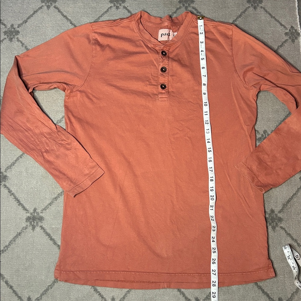 Pact Button-Up Henley - Picture 5 of 7